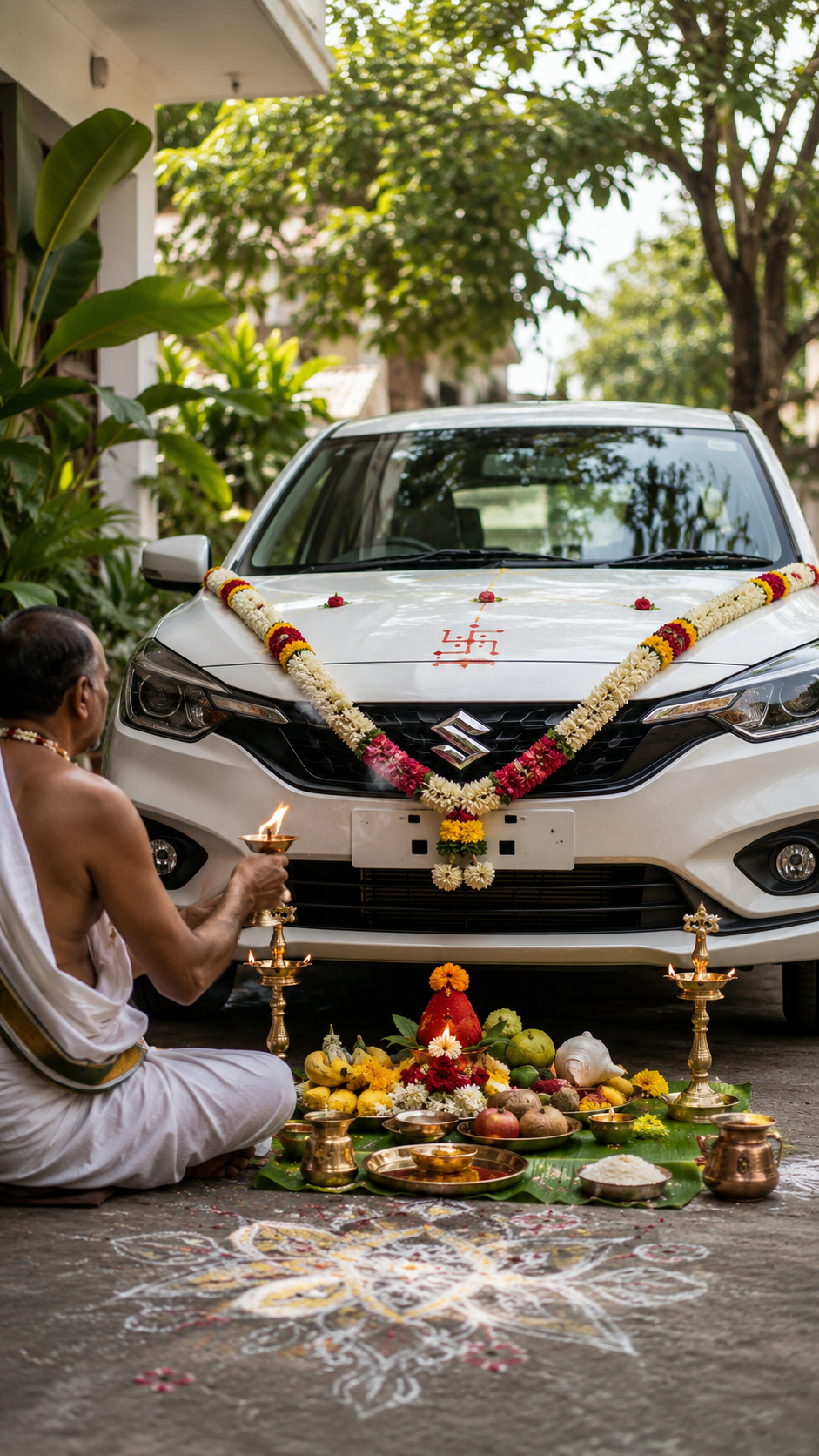 Car blessing ceremony